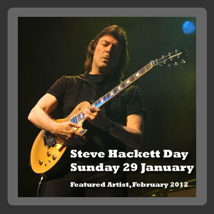 Steve Hackett, Featured Artist in February